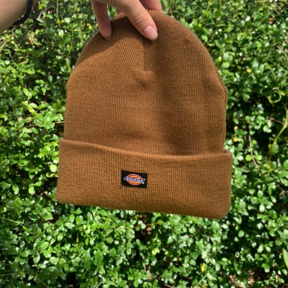Dickies Brown Tan Beanie 
